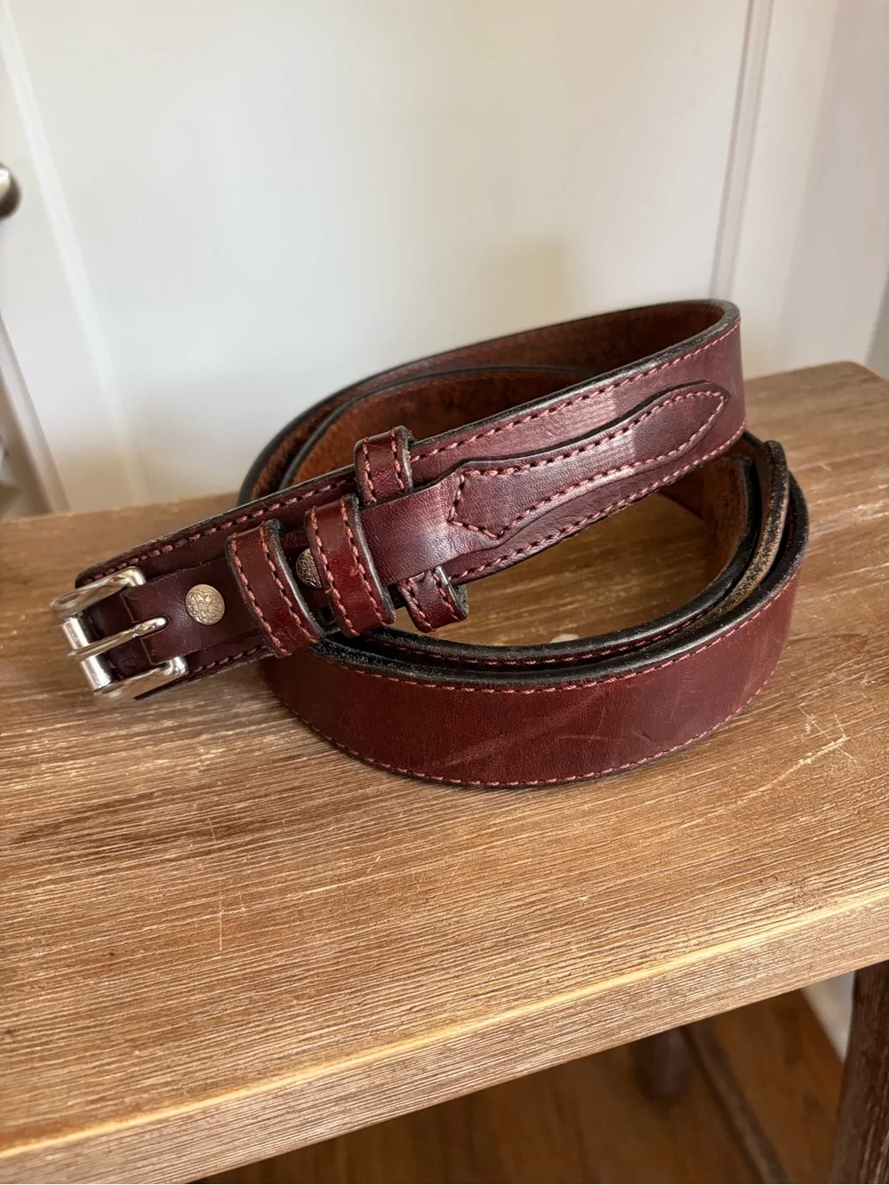 HANKS “THE RANGER” 1.5” Leather Belt / Ms-Sz 40